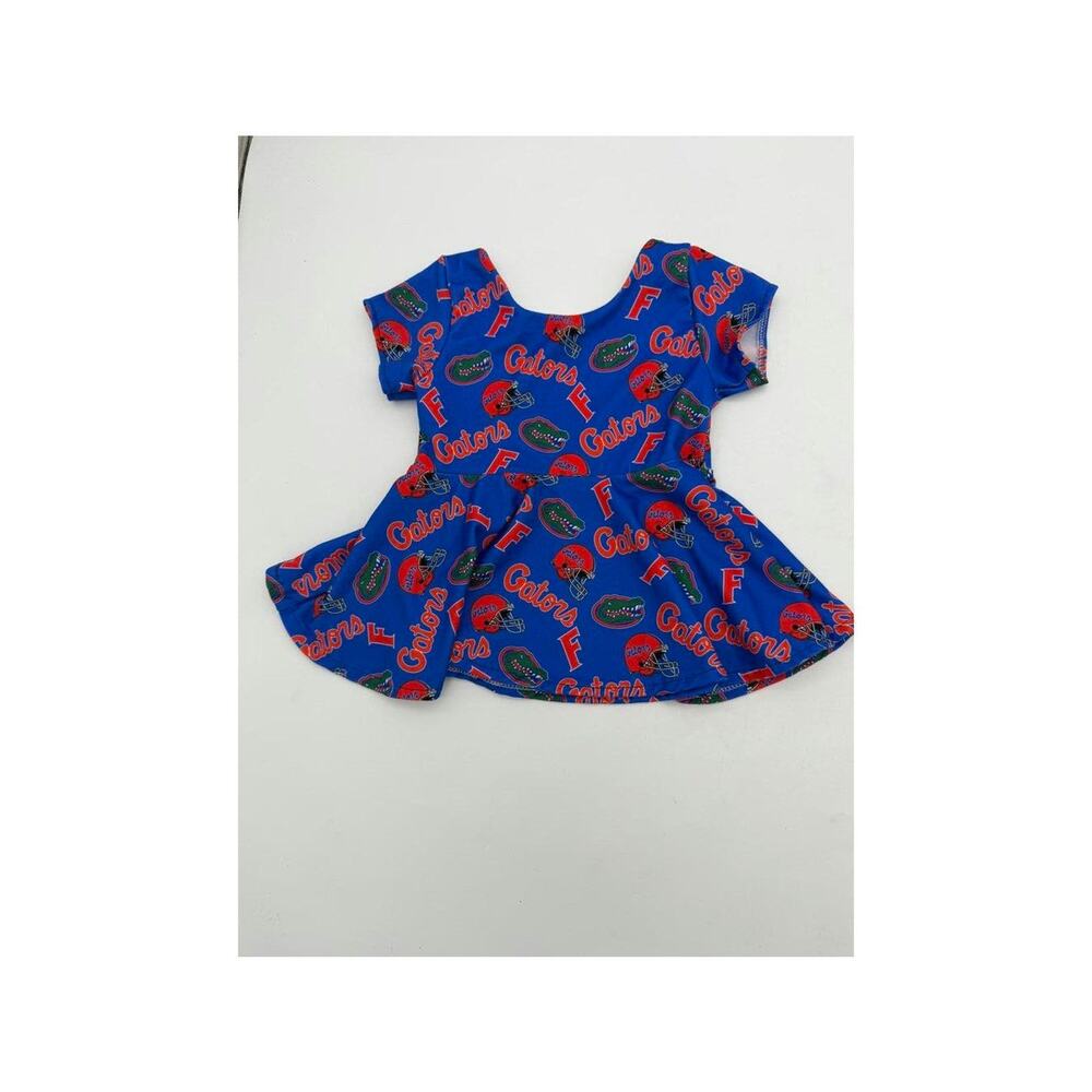 Florida Gators Little Girls Dress Custom Made 18-24 Months